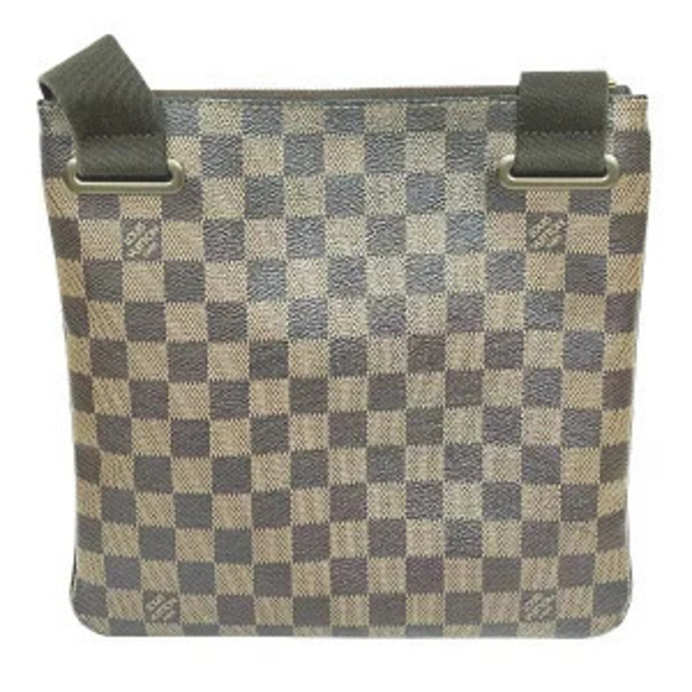 Louis Vuitton Bag Pochette Damier Brooklyn Brat Shoulder Brown